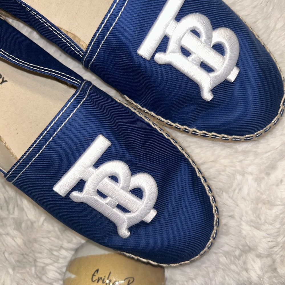 Burberry Blue‎ Monogram Espadrilles - Picture 4 of 9